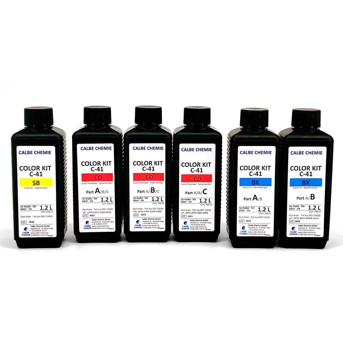 CALBE Chimie C41 Color Kit pour 1.2L
