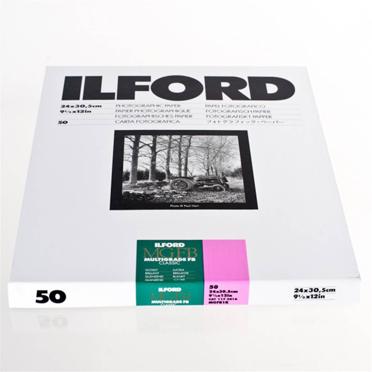ILFORD Papier Multi IV FB BARYTE Classic 24x30cm 50F  Brillant