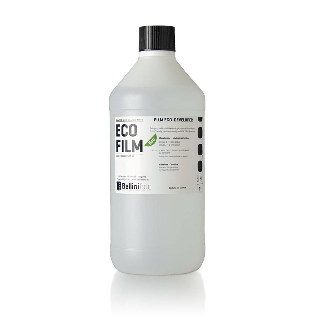 BELLINI FOTO Chimie Révélateur Film N&B ECOFILM 1 Litre