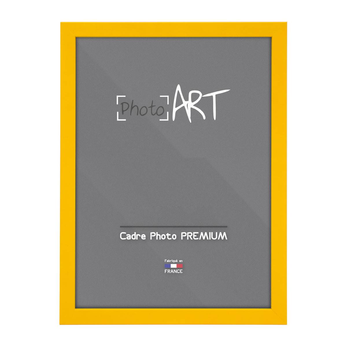 PHOTO ART PREMIUM Tonic Cadre bois 30x40 Jaune lot de 4