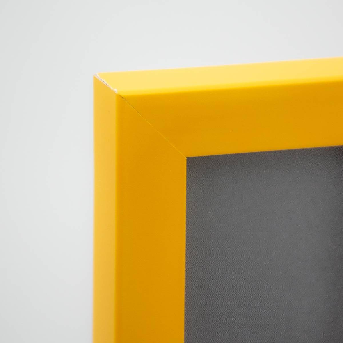 PHOTO ART PREMIUM Tonic Cadre bois 30x40 Jaune lot de 4