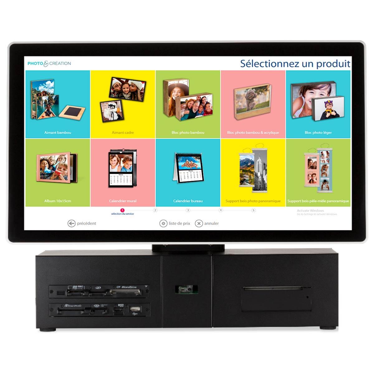 DNP Kiosque DSPro2DX Photo&Creation (DT-T9+DS620EX+DS820DX+Meuble)