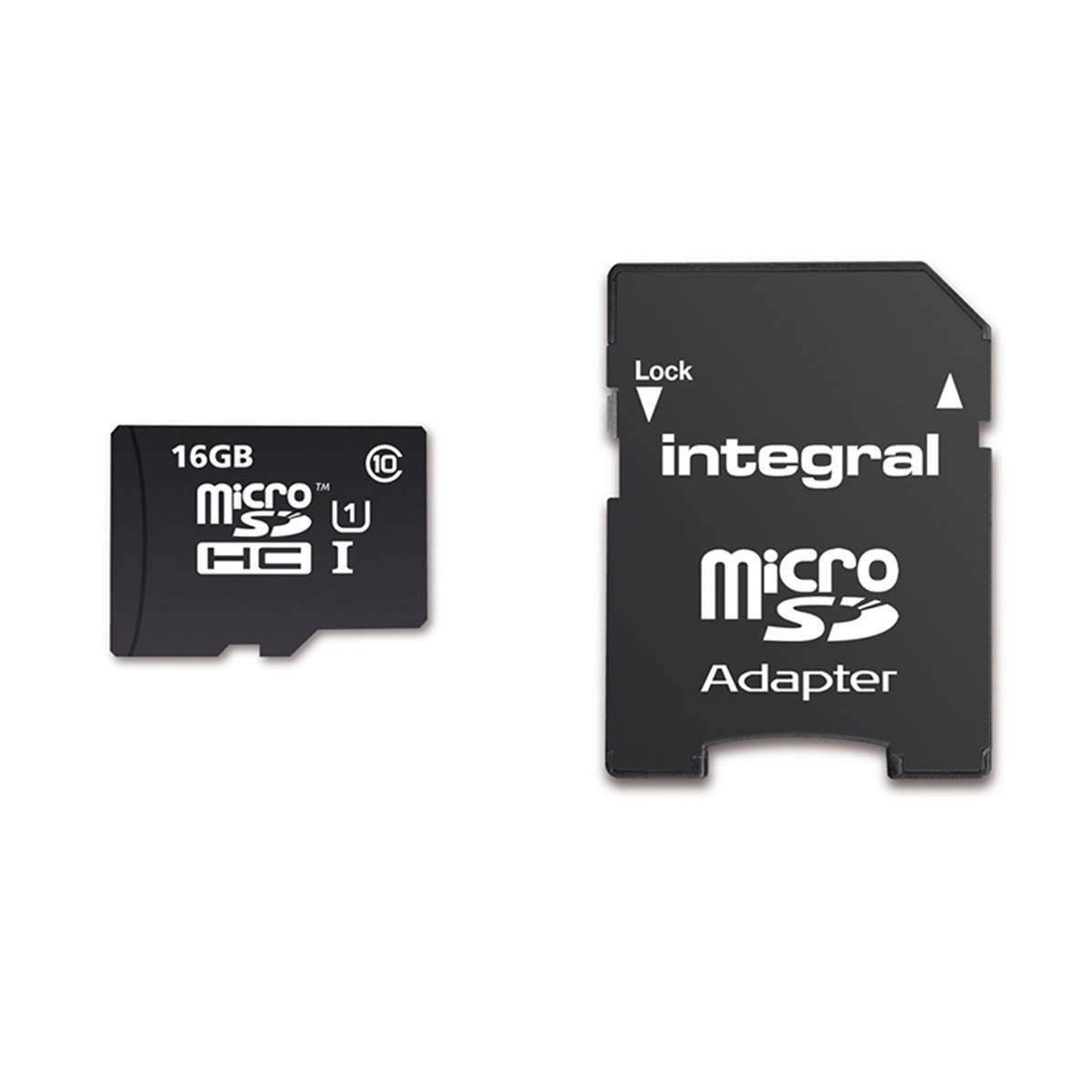 INTEGRAL Carte Mémoire Ultima Micro SDHC 16B classe 10