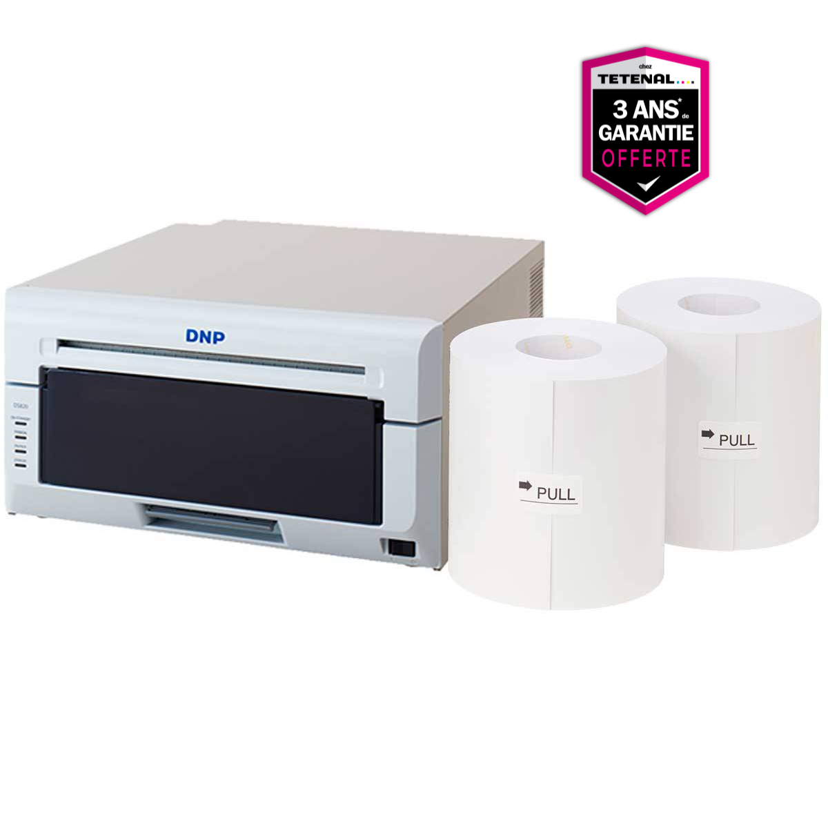 Imprimante Pack DS820 + 1 carton papier 20x30 SD