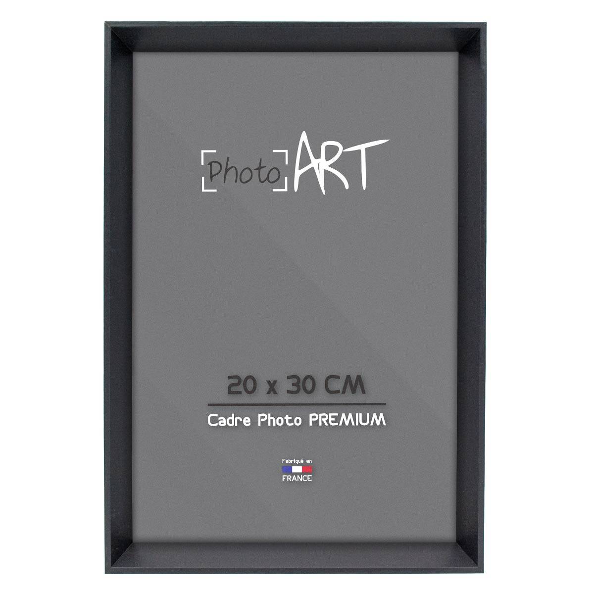 PHOTO ART PREMIUM Urban Cadre bois 20x30 Noir lot de 4