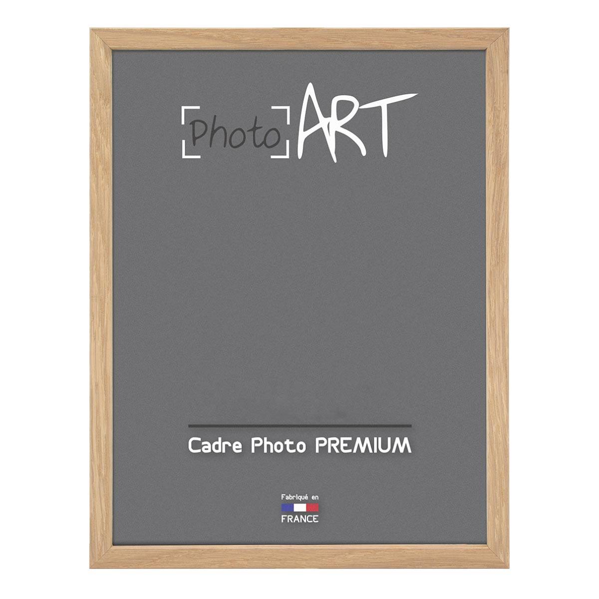 PHOTO ART PREMIUM Nature Cadre bois 15x20 Chêne lot de 4