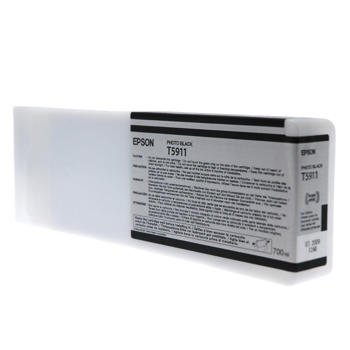 EPSON Encre T5911 Noir Photo pour Imprimante 11880  700ml