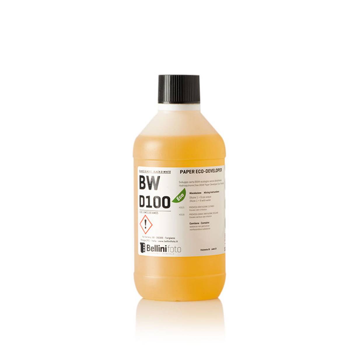 BELLINI FOTO Chimie Révélateur Papier N&B D100 Ton Neutre 500 ml conc