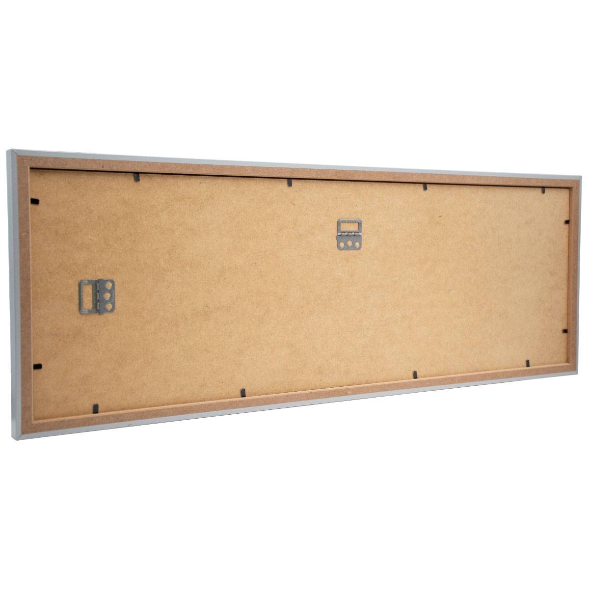 PHOTO ART PREMIUM Cadre bois 20x60 Argent lot de 4