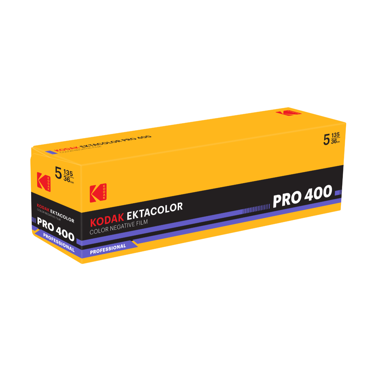 Film négatif couleur EKTACOLOR PRO 400 135-36 Propack de 5