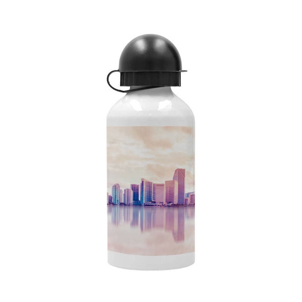 Gourde en Aluminium Blanc 500ml (17oz) à sublimer - Lot de 6