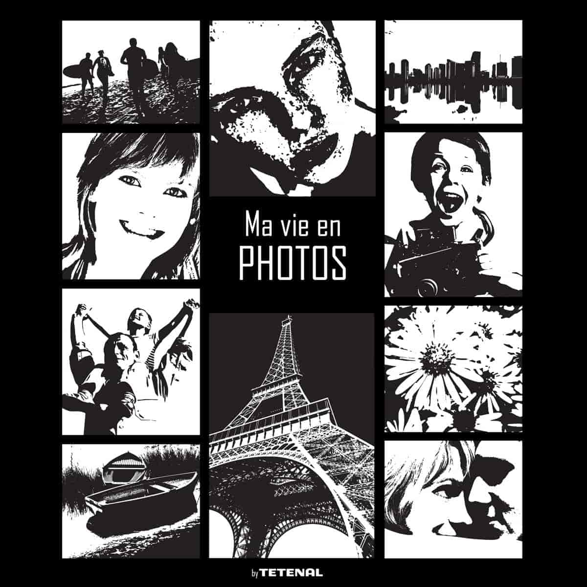 TETENAL Sac recyclable 50x50cm lot de 50