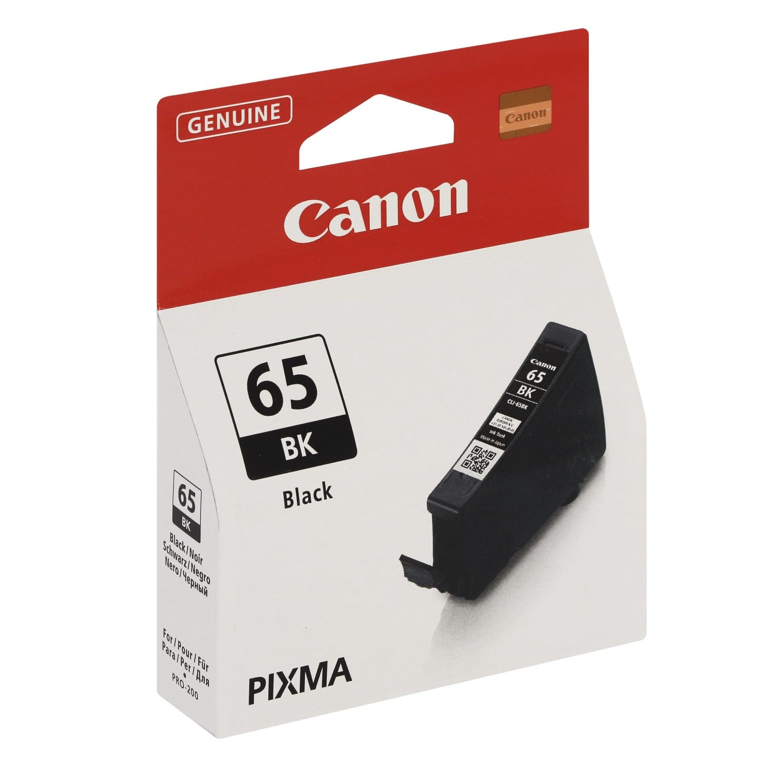 Cartouche CLI-65BK NOIR PHOTO pour Pixma PRO-200