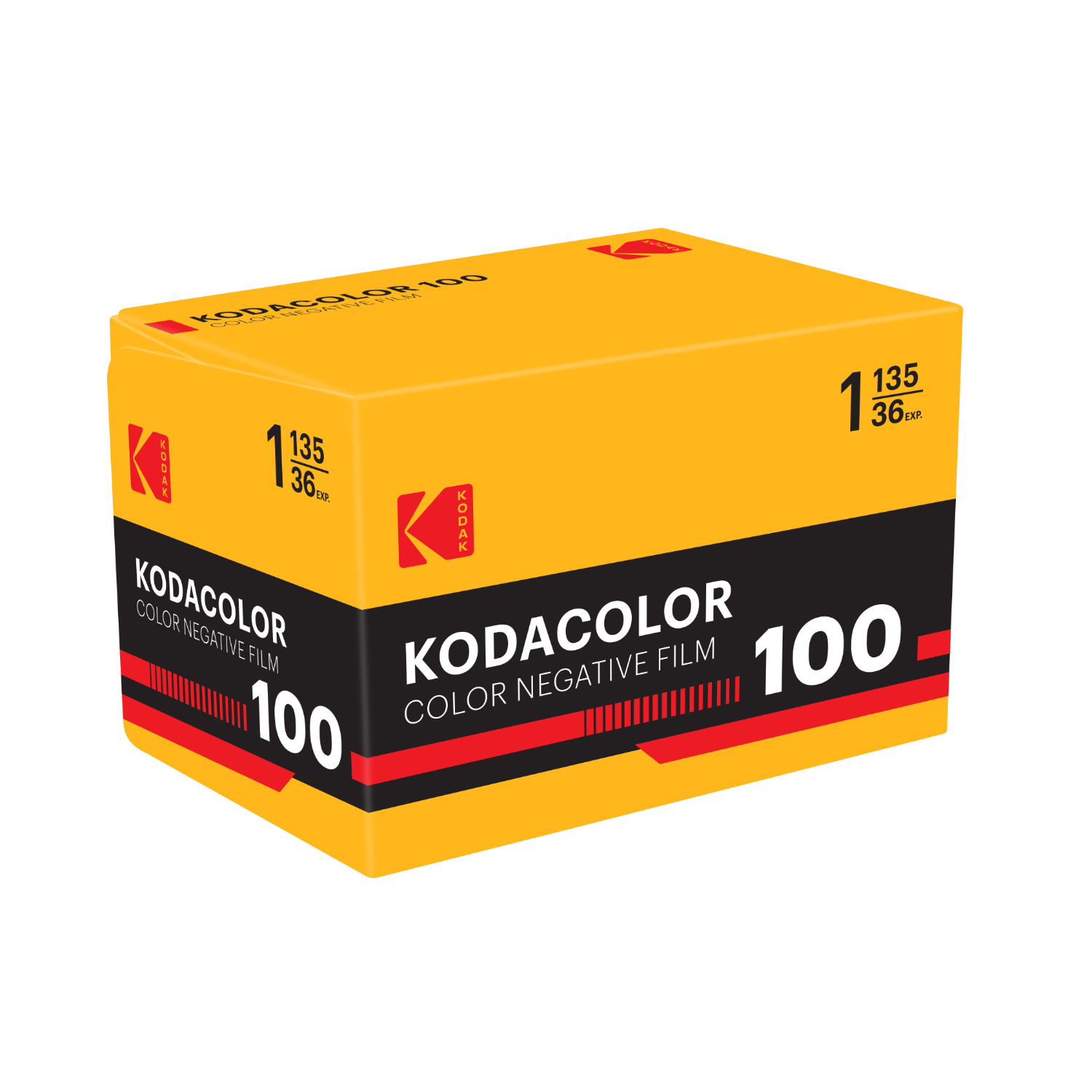 Film négatif couleur Kodacolor 100 135-36 poses - Vendu par 10
