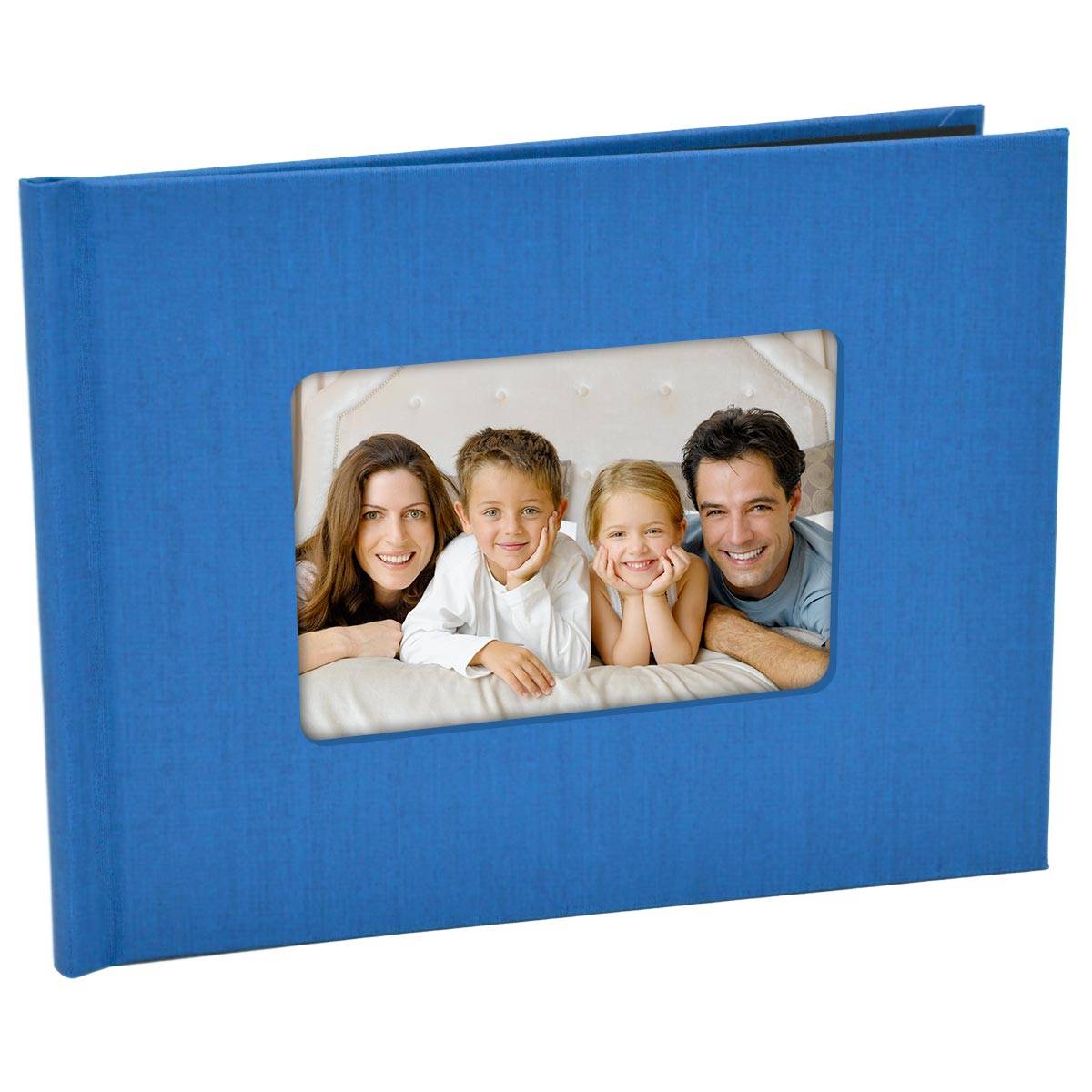 PELEMAN Couverture Cachemire bleu marine 15x20 avec fenêtre Lot de 10
