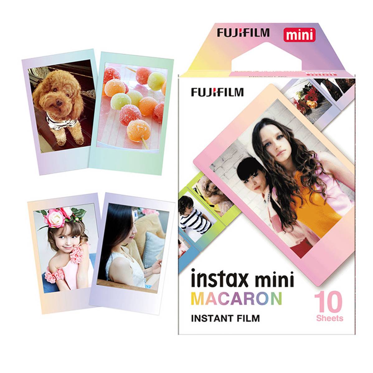 FUJIFILM Film Instax Mini Macaron 10 Vues