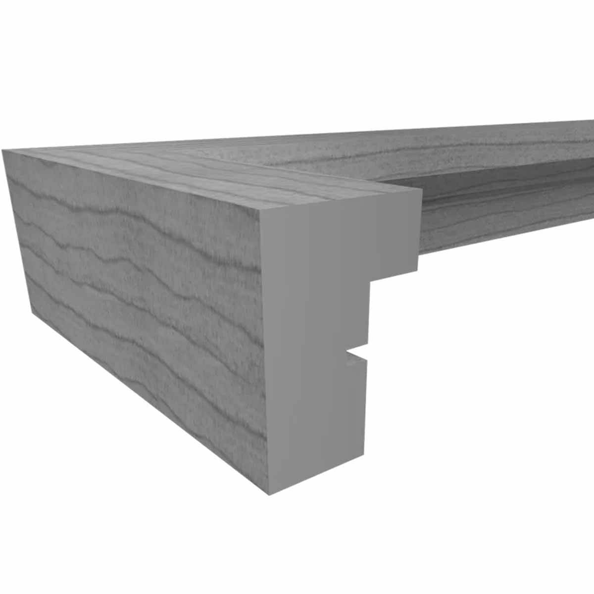 WALTHER Cadre bois Stockholm 40x50cm - Couleur blanc - Lot de 4
