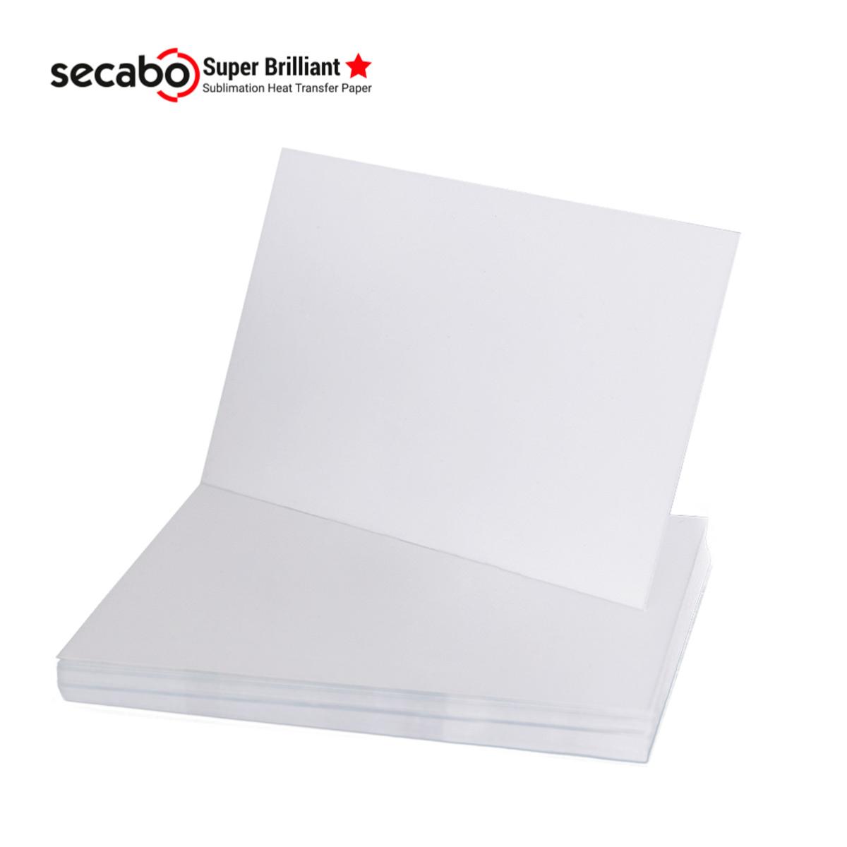 SECABO Papier Sublimation A4 Super Brillant 120g/m² (100f.)