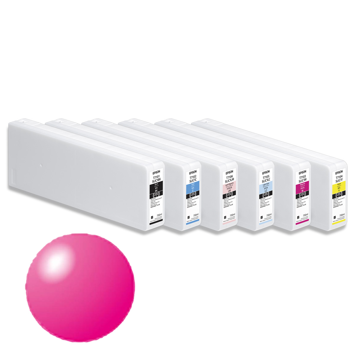 Encre Magenta T7103 pour SL-D3000 - 700 ml