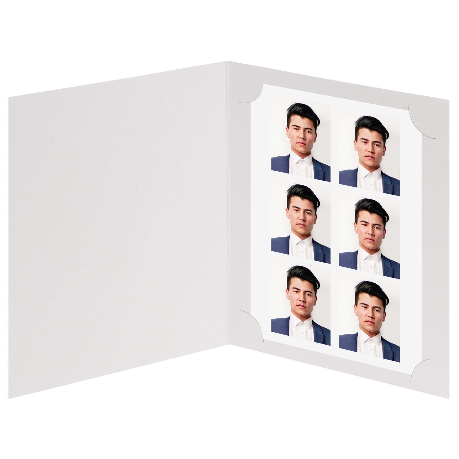Chemise identité numérique avec encoches pour photo 10x15 - Paquet de 250
