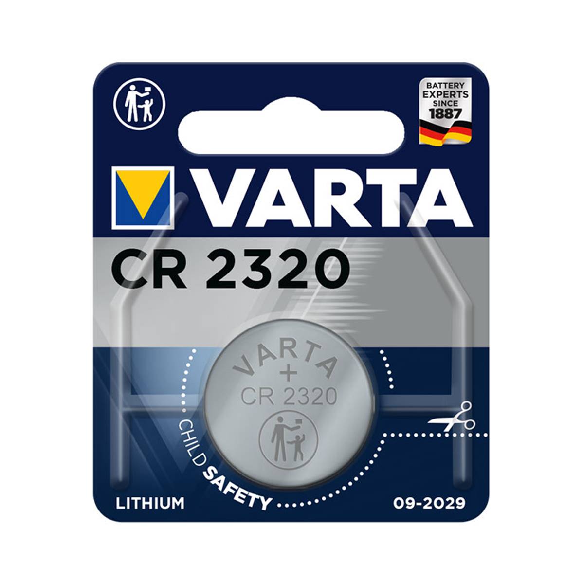 VARTA Piles CR2320 - lithium 3V x1- vendu à l'unité (DESTOCK)