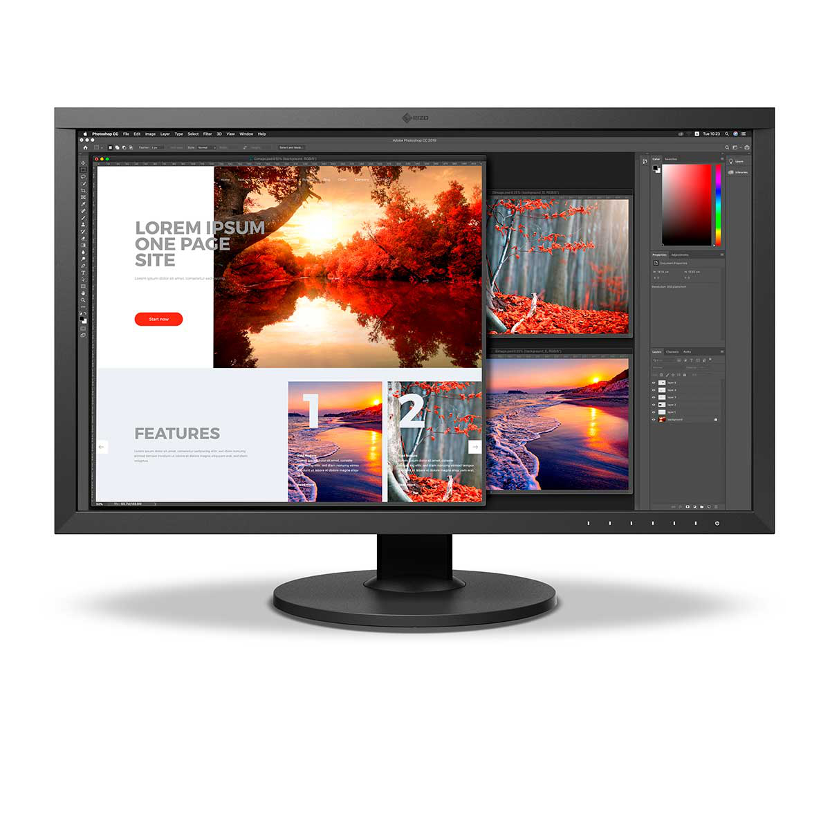 Ecran Coloredge 27" CS2740-BK (ColorNavigator inclus)