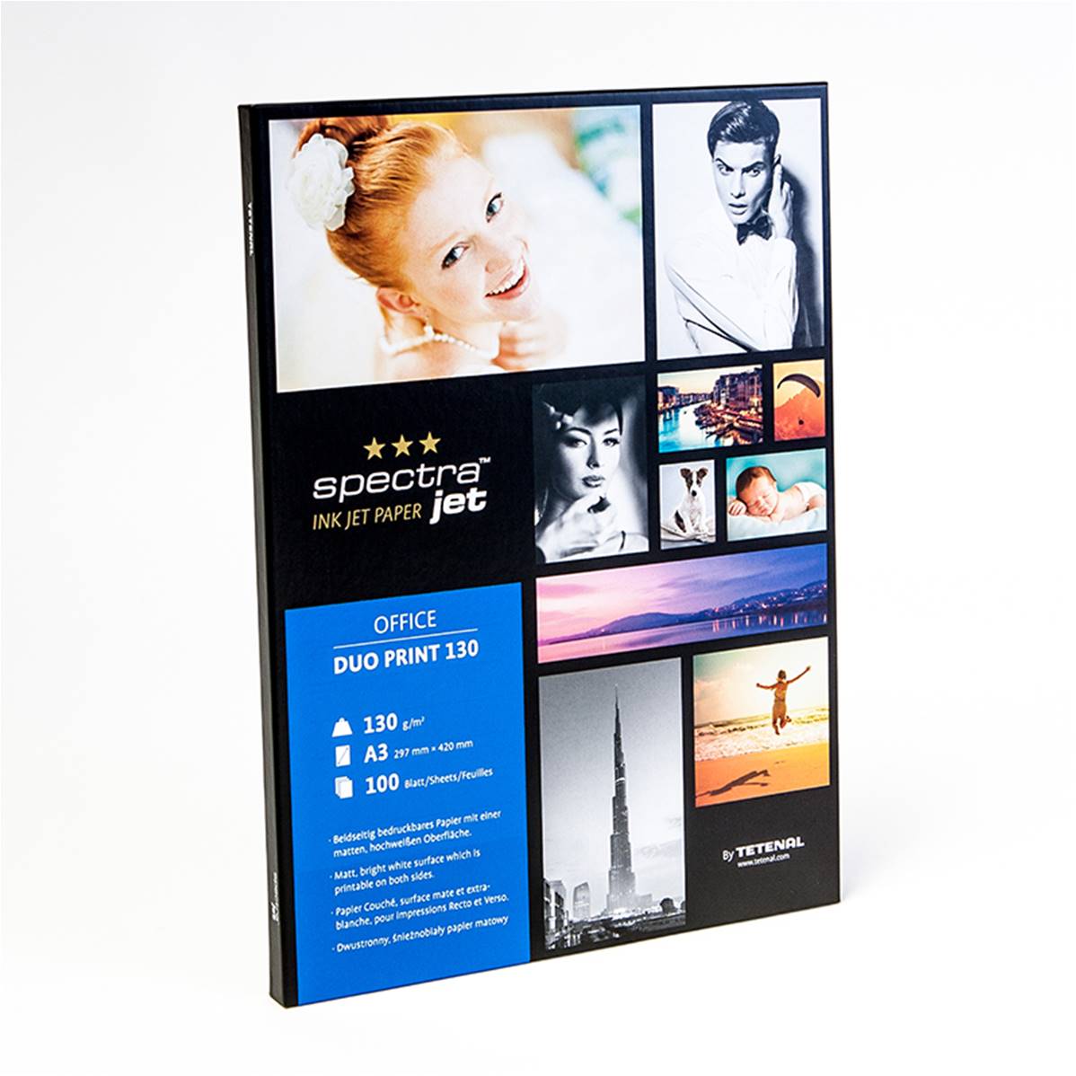 SPECTRAJET Papier Duo Print 130g A3 100 feuilles