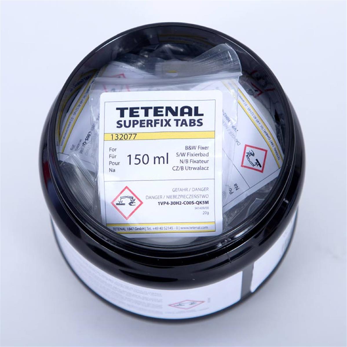 TETENAL Chimie SUPERFIX TABS Fixateur Film et Papier