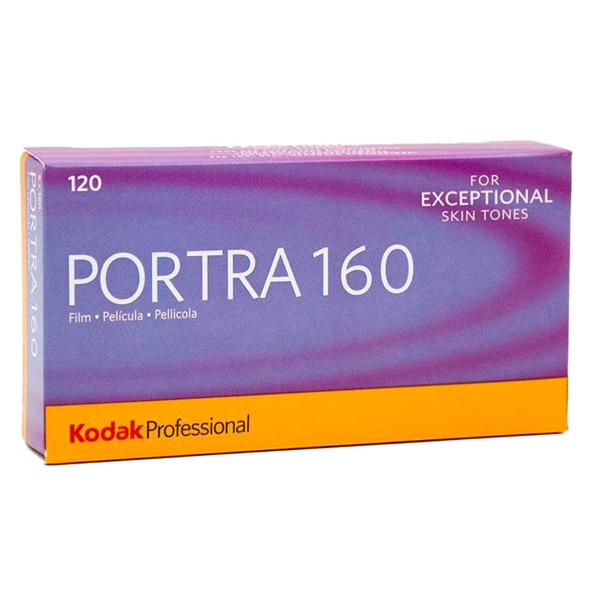 Film Portra 160 Format 120  Propack de 5  Péremption 07/24