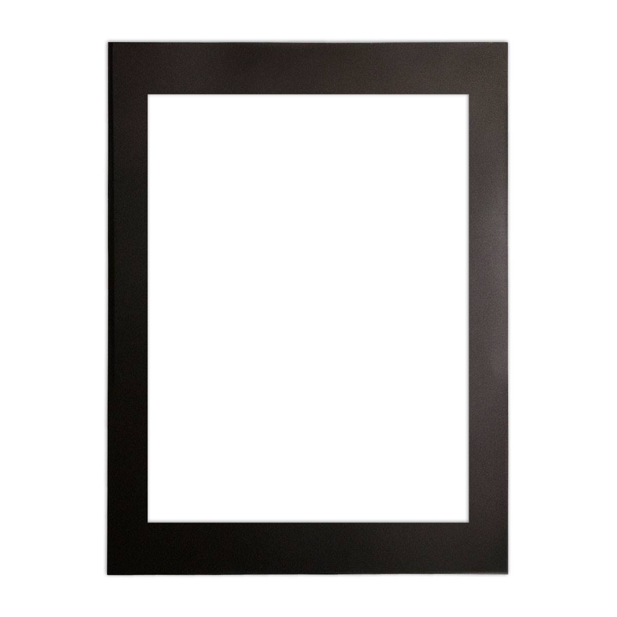 Passe Partout Noir Mat 30x40 Photo 20x30 Lot de 5