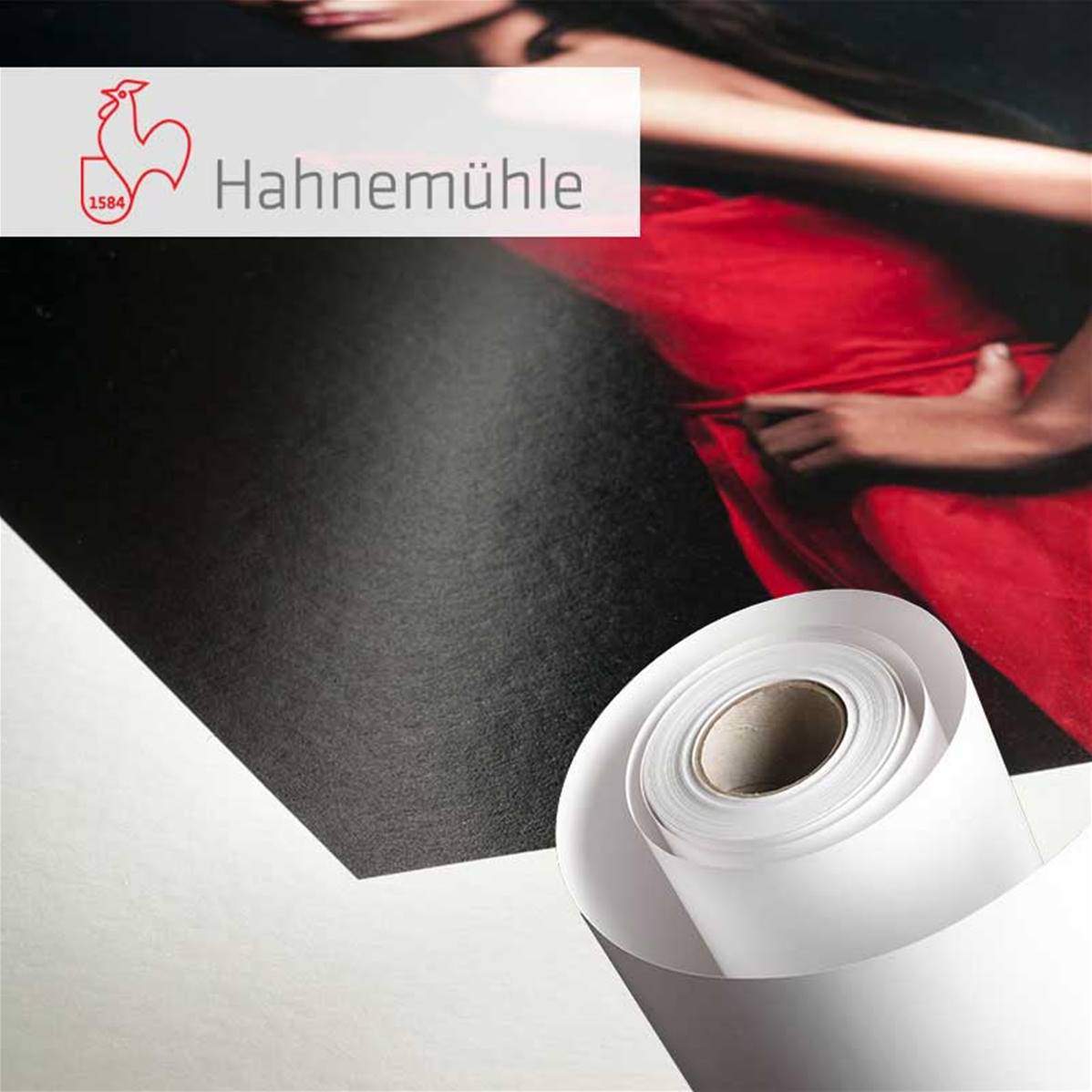 HAHNEMUHLE Papier Fine Art Baryta Satin 300g 36" (91,4cm) x 12m