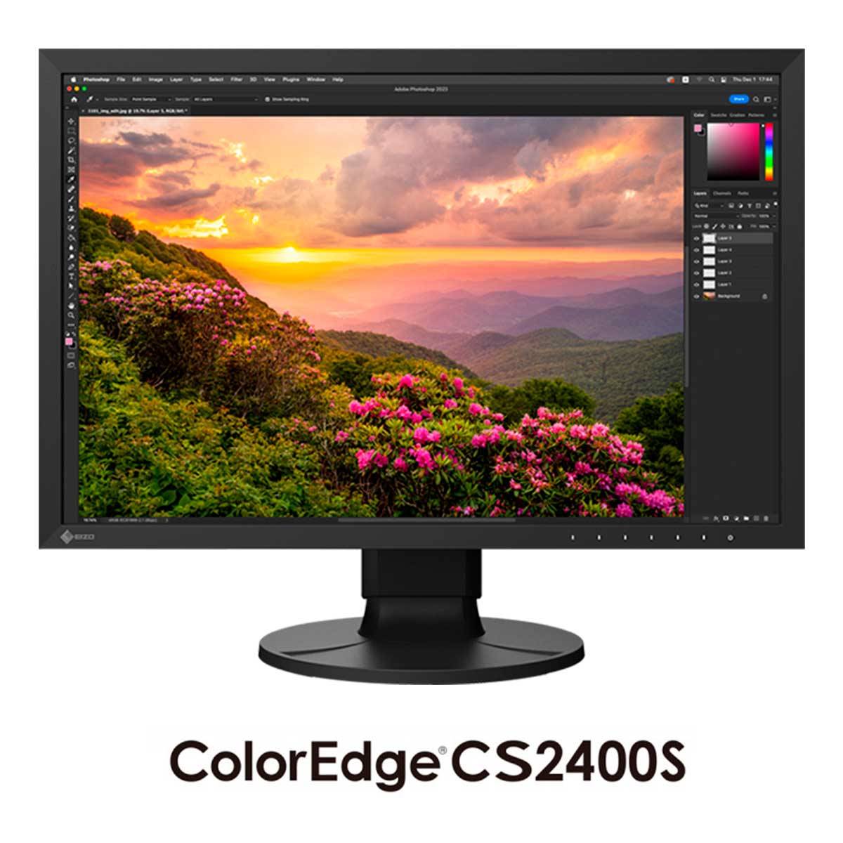 EIZO Ecran Coloredge 24" CS2400S-BK (ColorNavigator inclus)