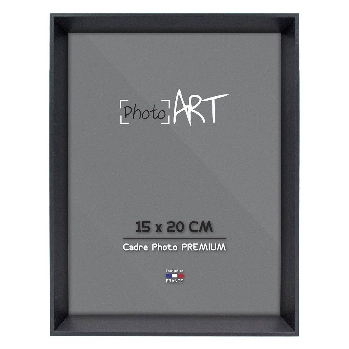 PHOTO ART PREMIUM Urban Cadre bois 15x20 Noir lot de 4