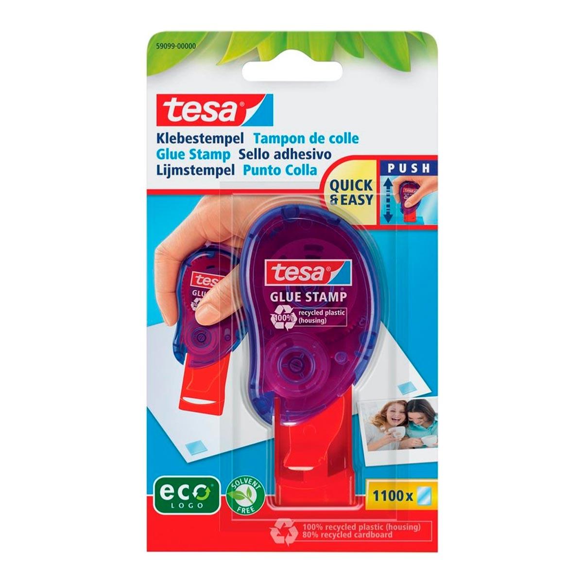 TESA Tampon de Colle Permanente pour Papier et Carton