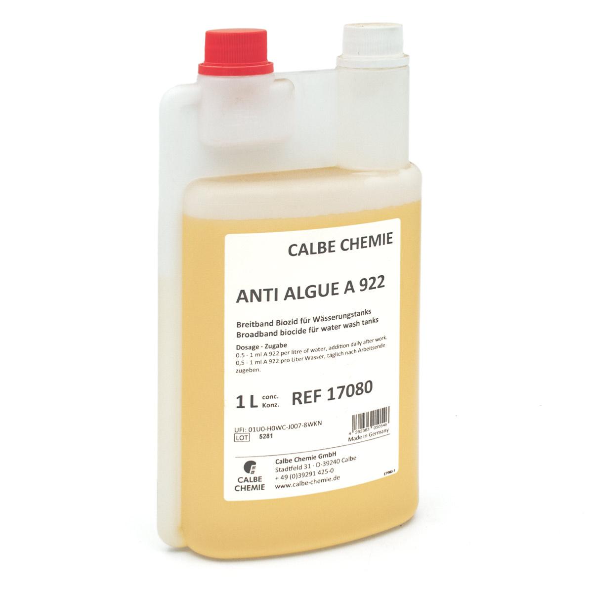 Chimie Anti Algue A922 - 1L pour 500/2000L