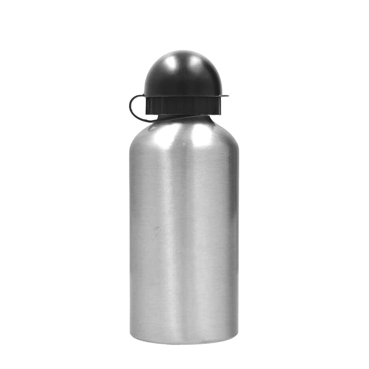 Gourde en Aluminium Gris 500ml (17oz) à sublimer - Lot de 10