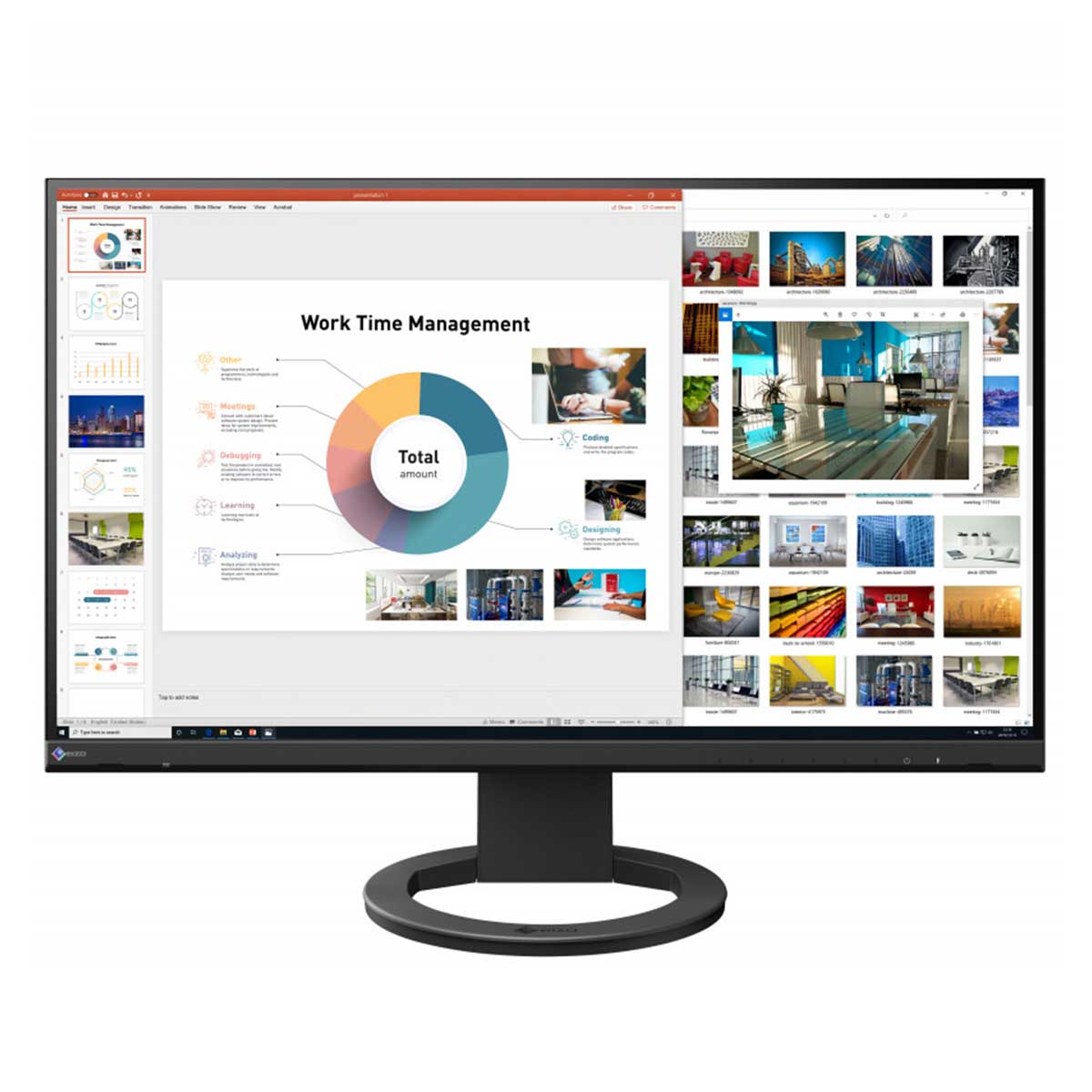 EIZO Ecran Flexscan 27" EV2760-BK Noir