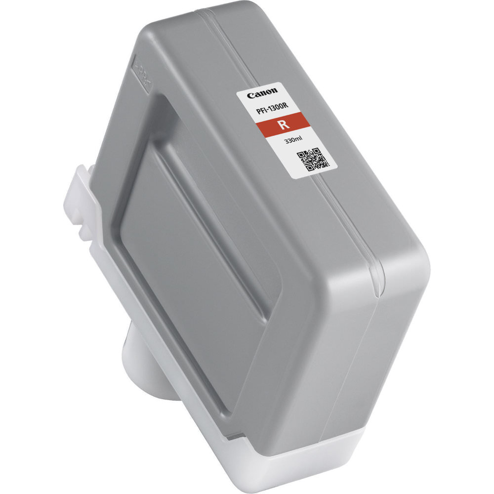 Cartouche d'encre traceur PFI-1300R ROUGE pour imagePROGRAF PRO-2100/4100/4100S (330ml)