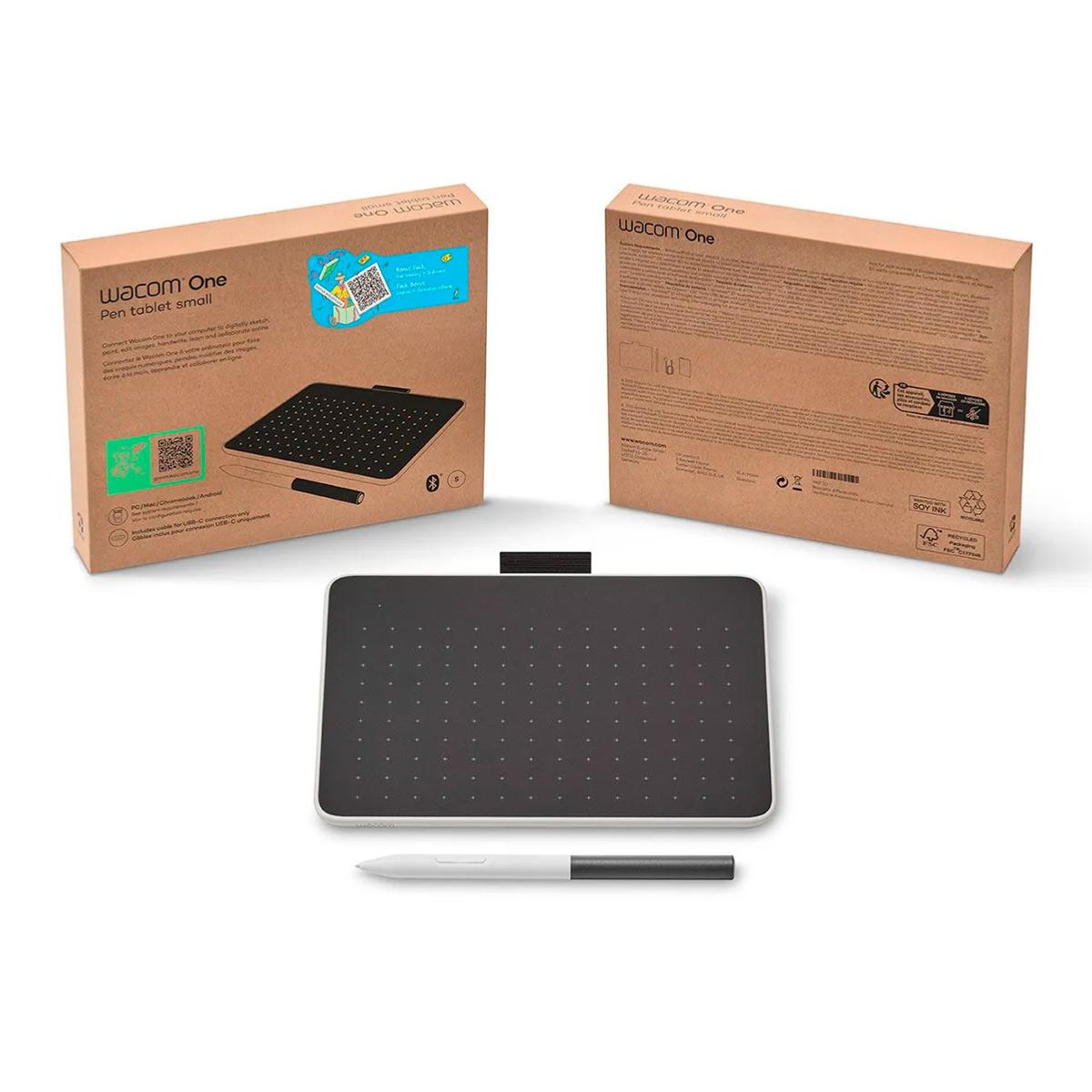 WACOM Tablette graphique à stylet One S CTC4110WLW2B