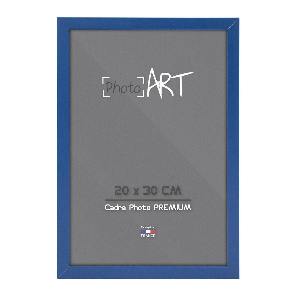 PHOTO ART PREMIUM Tonic Cadre bois 20x30 Bleu lot de 4