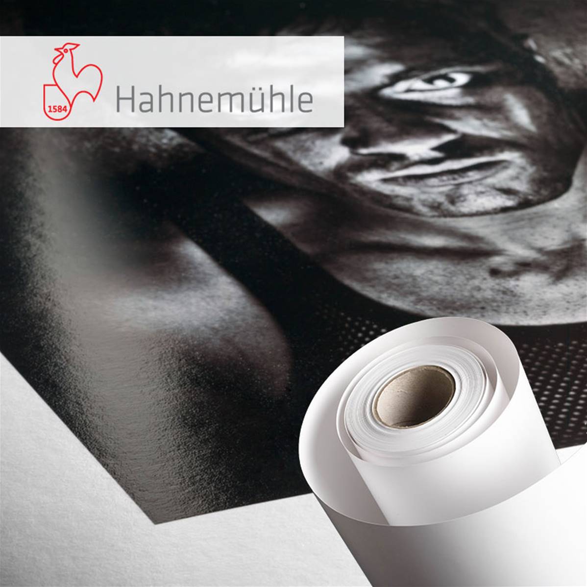 HAHNEMUHLE Papier Fine Art Baryta FB 350g 60" (152,4cm) x 12m