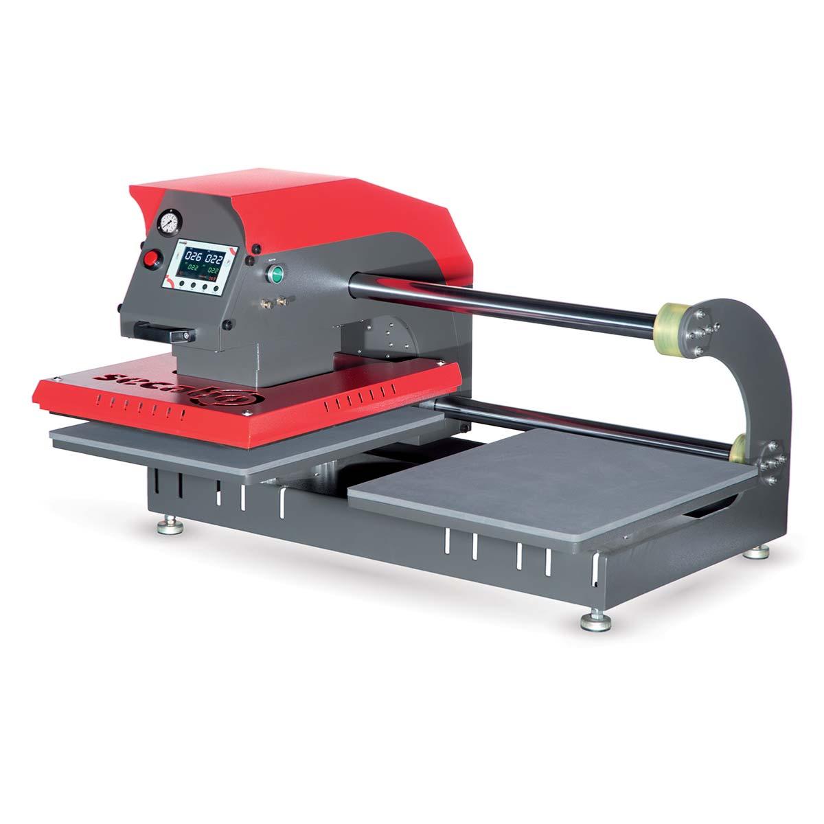 SECABO Presse à chaud pneumatique double plateau TPD7 2x 40x50cm