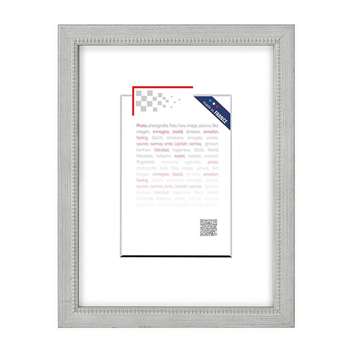BRIO Cadre PERLE GRIS 15X20 *