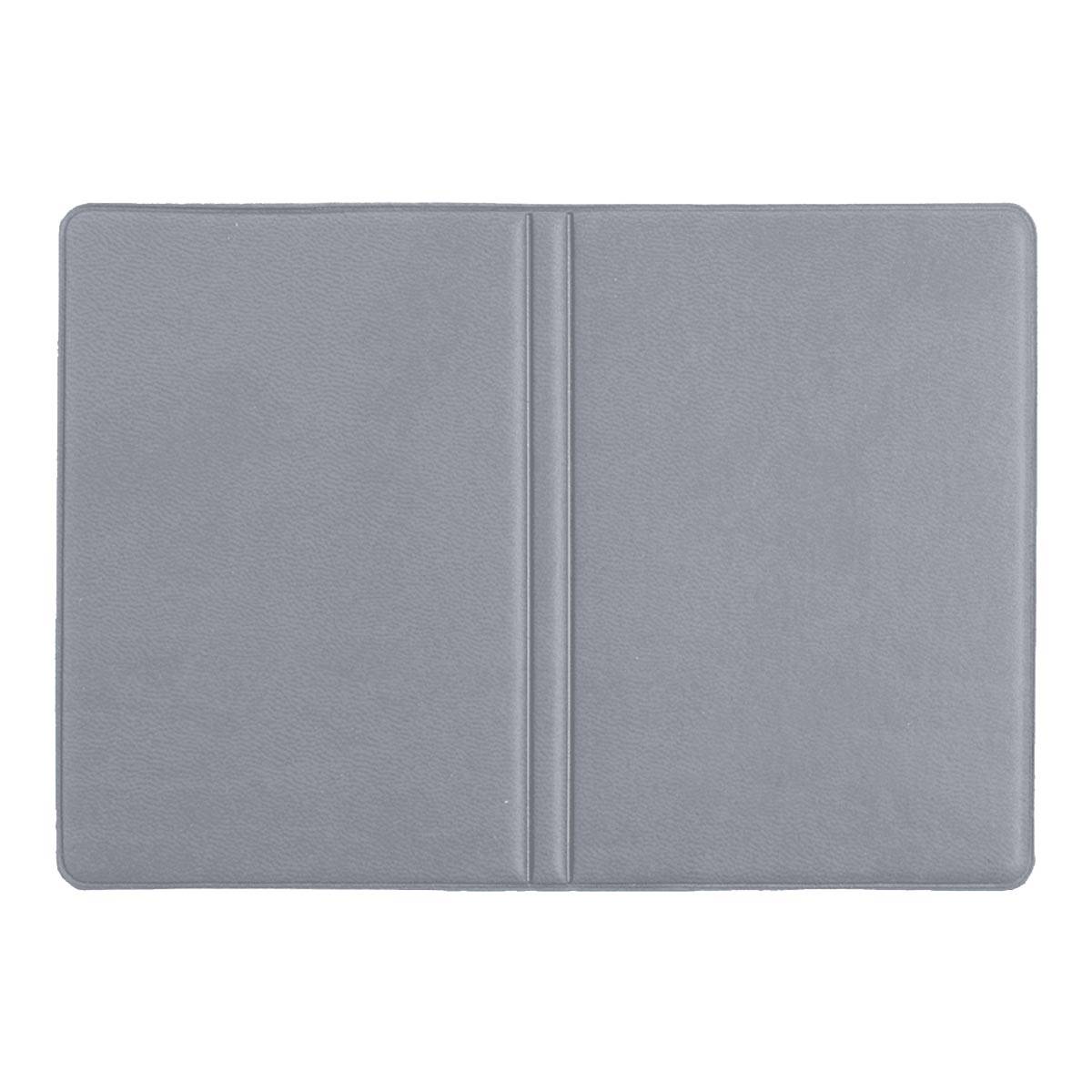Pochette Identité Plastique Grise - Lot de 100 - 11x7cm