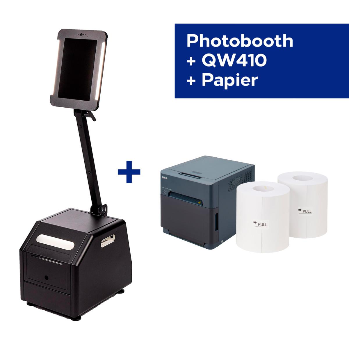 DNP Photobooth The POP UP + DPQW410 + Papier 10X15SD