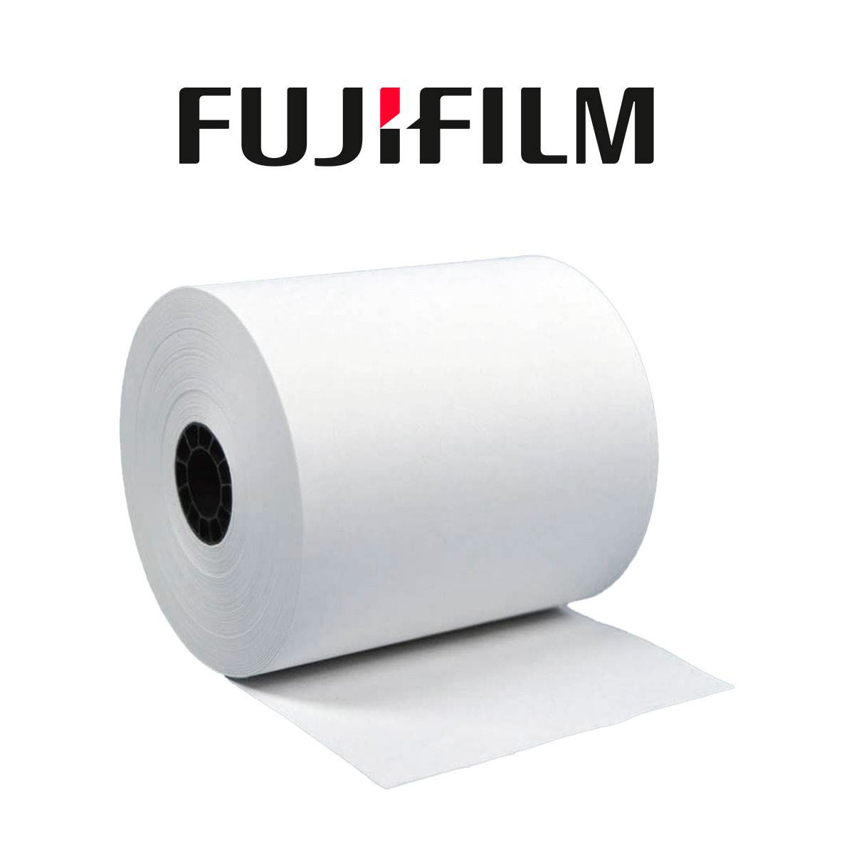 Papier photo Brillant 250g 12.7cm x 65m pour imprimante DX100, DE100 et DE100XD 2 rouleaux