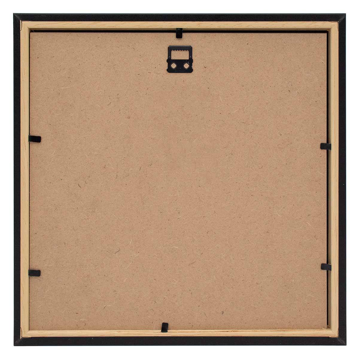 PHOTO ART PREMIUM Urban Cadre bois 30x30 Noir lot de 4