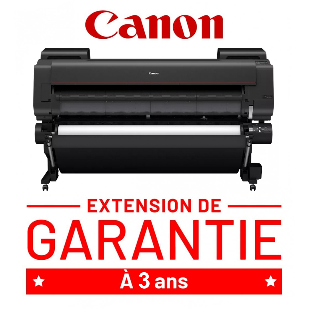 Extension de garantie à 3 ans pour imprimante ImagePROGRAF PRO-6600 et GP-6600S
