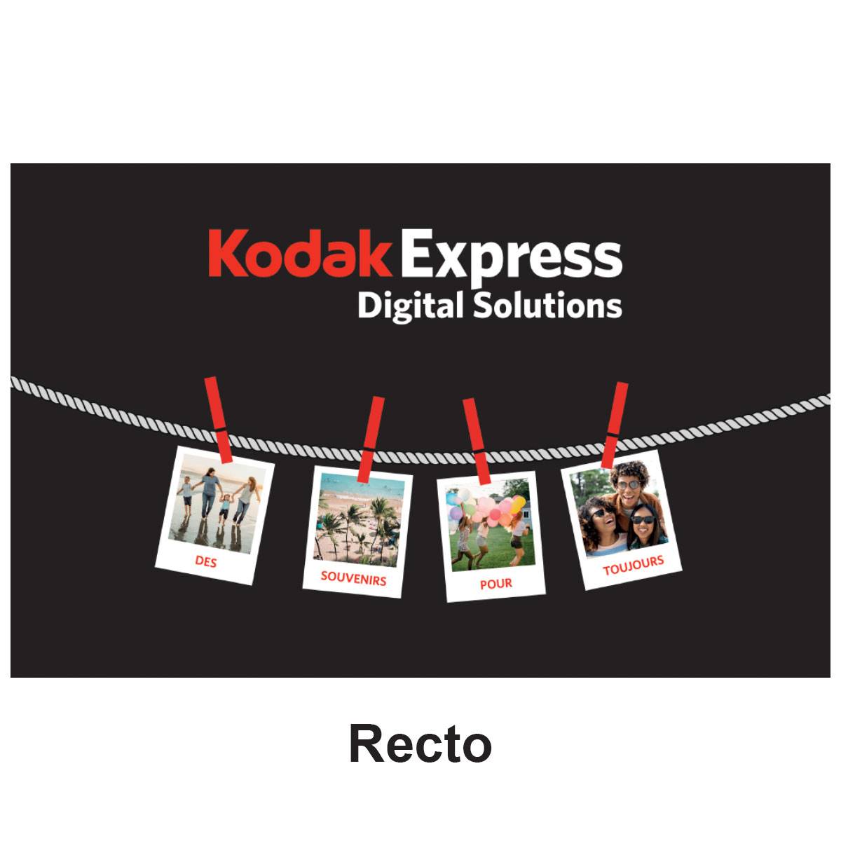 KODAK EXPRESS Pochette 13x18cm avec porte négatif Lot de 500