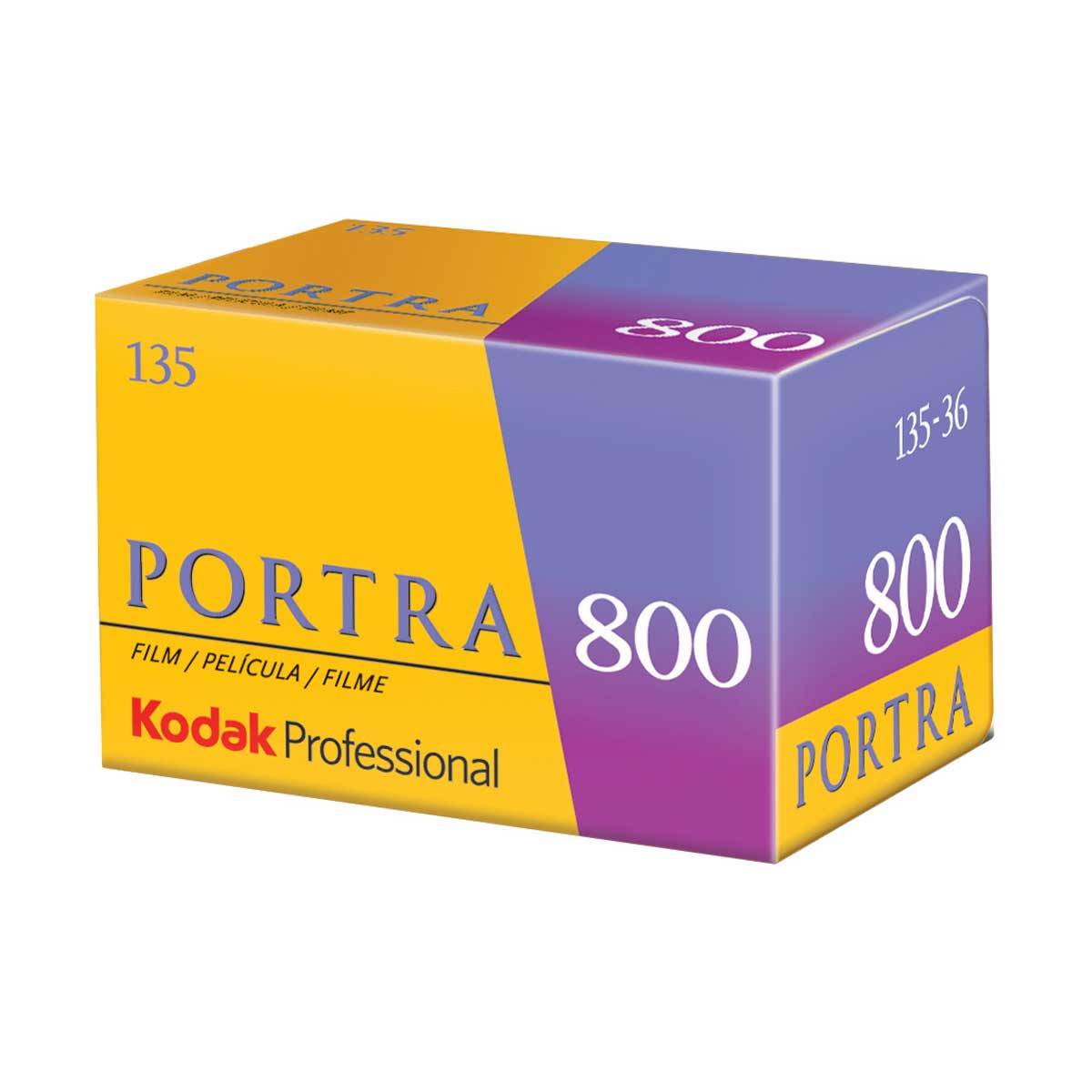 KODAK Film Portra 800 135-36 poses Lot de 20